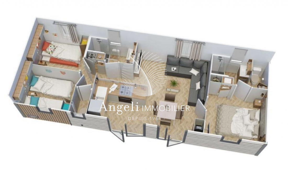 Vente Maison 40m² 4 Pièces à Roquebrune-sur-Argens (83520) - Angeli Immobilier